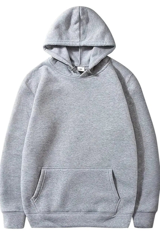 Cotton Fleece Hoodie - 1 Pc Plain