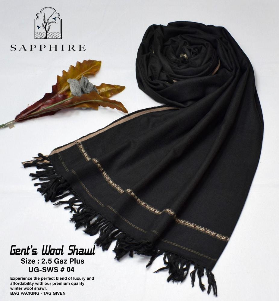 1 pc men woolen shawl