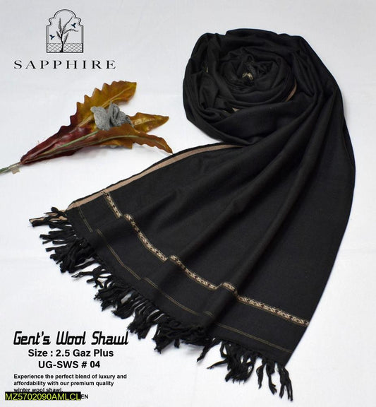 1 pc men woolen shawl